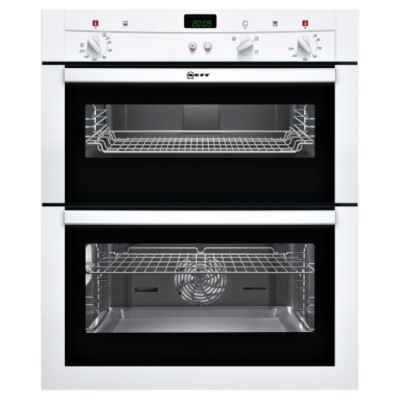 Neff U17M42 Electric Double Oven White