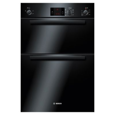 Bosch Classixx HBM13B160B Electric Double Fan Oven Black