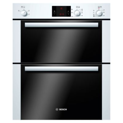Bosch HBN13B221B Electric Double Oven Black and White