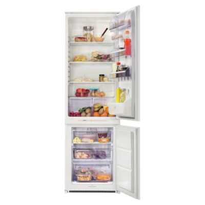Zanussi ZBB6286 Integrated Fridge Freezer White