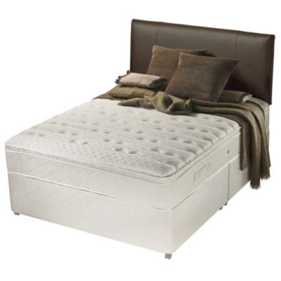 Silentnight Azure Memory Miracoil 7 Non Storage Divan