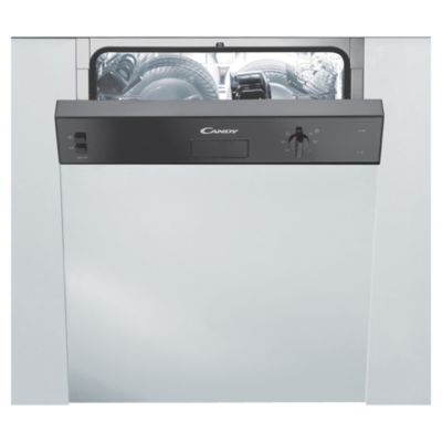 Candy CDS220N Integrated Dishwasher Black