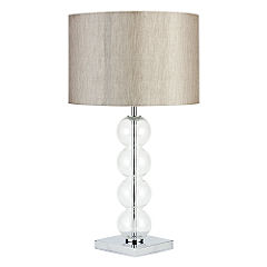 Unbranded Tu Stacked Glass Table Lamp Statutory