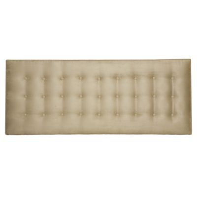 Silentnight Calella Faux Suede Headboard Natural