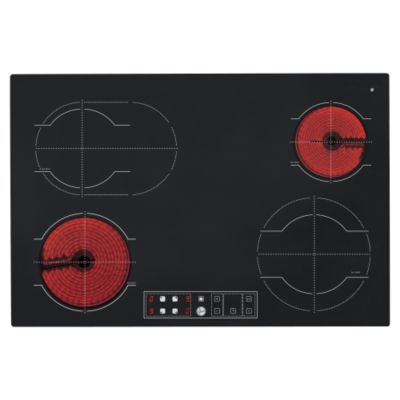 Hoover HVH750/2B Wide Ceramic Hob Black