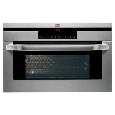 AEG KB9810E-M Electric Oven with Microwave Stainless Steel