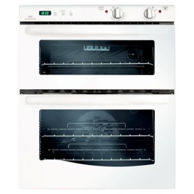 New World NW70DOWH Double Fan Oven White