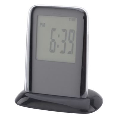 Tu Black Colour Changing Alarm Clock