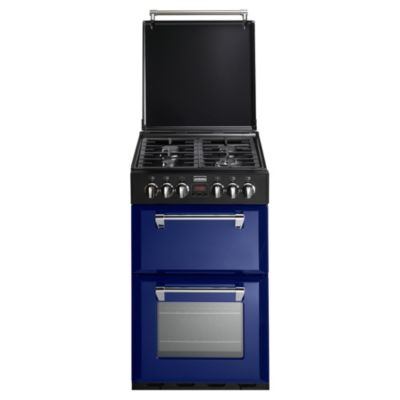 Stoves 55DF Dual Fuel Cooker Aubergine