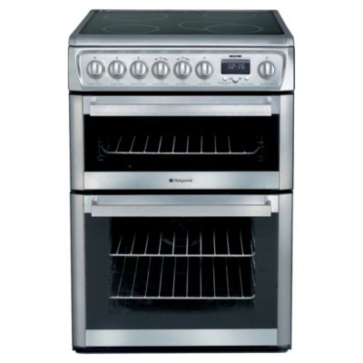 Hotpoint EW84X Electric Cooker Stainless Steel