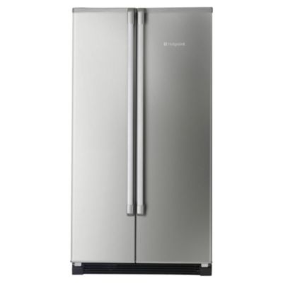 Hotpoint MSZ802 Side by Side Fridge Freezer Stainless Steel