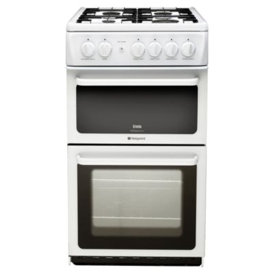 Hotpoint HW170GIW Gas Cooker White