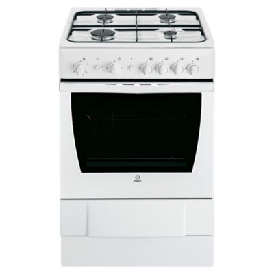 Indesit K6G210WG Gas Cooker White