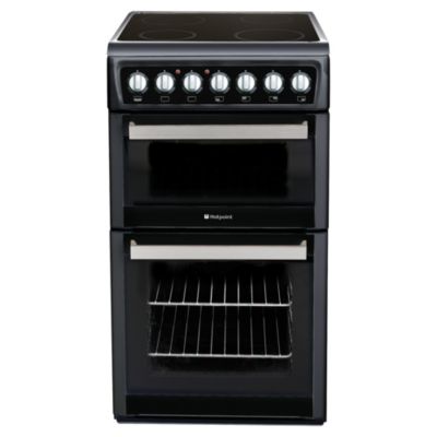 Hotpoint EW36G Electric Cooker Graphite