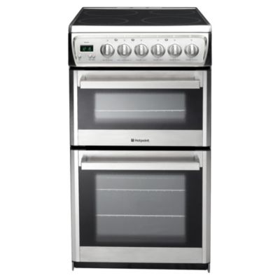 Hotpoint EW48X Electric Cooker Stainless Steel