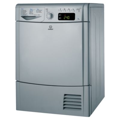 Indesit IDCE845S Condenser Tumble Dryer Silver