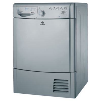 Indesit IDCA835S Condenser Tumble Dryer Silver