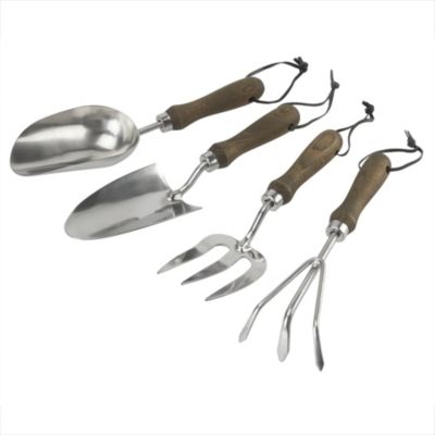 Different by Design Stainless Steel 4-piece Garden Tool Set