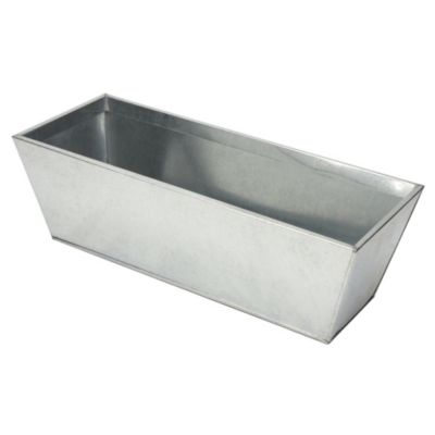Sainsbury's Zinc Effect Metal Trough