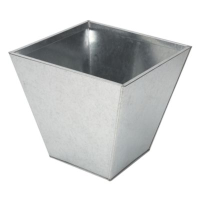 Sainsbury's Zinc Effect Square Planter
