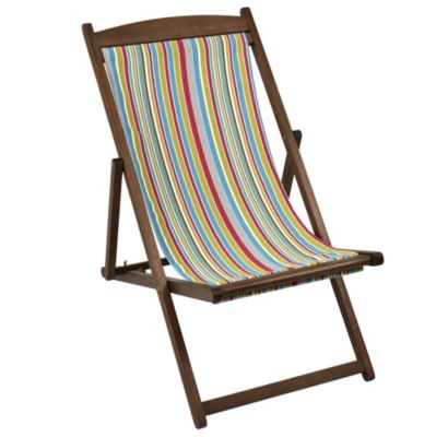 Sainsbury&39s FSC Deck Chair Bazaar Stripe