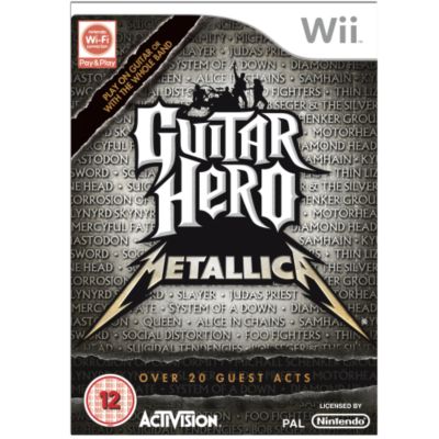 Guitar Hero Metallica Solus For Wii By Activision Picture