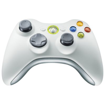Xbox 360 Wireless Controller White Statutory