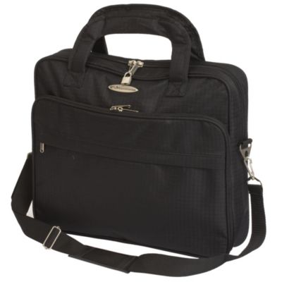 Compact Computer Case with Laptop Holder