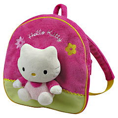 Statutory Hello Kitty 20cm Backpack with Plush Character