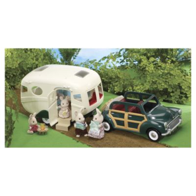 Flair Sylvanian Families The Caravan and Family Car