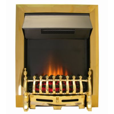 Adam Brass Electric Fire