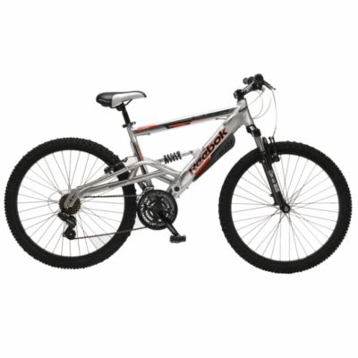 Statutory Reebok Laser Dual Suspension 26` Bicycle Grey