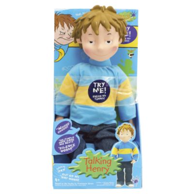 horrid henry Talking Plush Toy Statutory