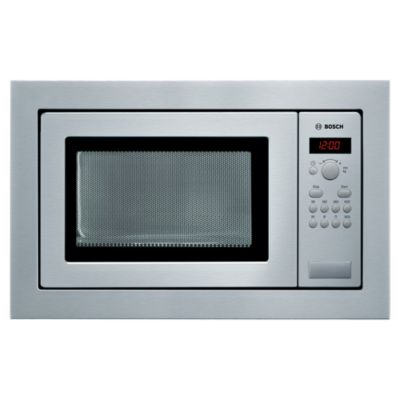 Bosch HMT84M651B Built-in Microwave Brushed Steel