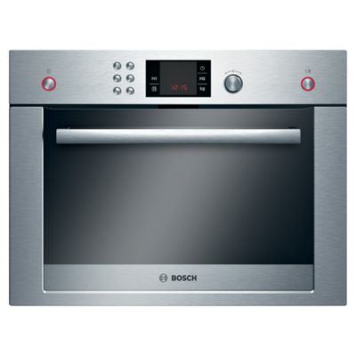 Bosch HMT35M653B Built-in Microwave Brushed Steel