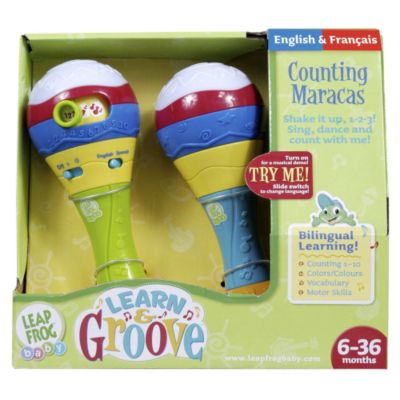 LeapFrog Learn and Groove Bilingual Counting Maracas