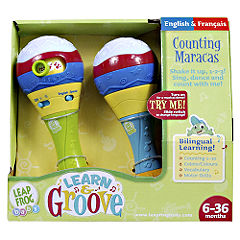 LeapFrog Learn and Groove Bilingual Counting Maracas