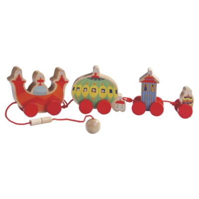 2D Wooden Ninky Nonk Train