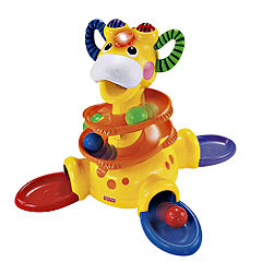 Fisher-Price Go Baby Go Sit-To-Stand Giraffe Activity Tower