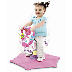 Fisher Price Bounce and Spin Zebra - Pink