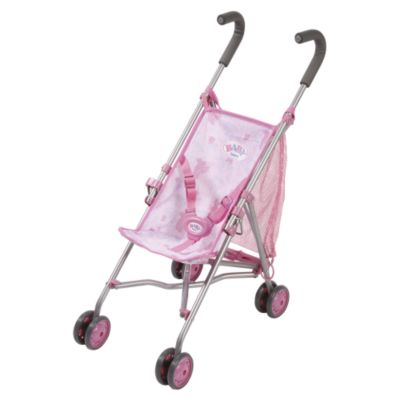 Statutory Baby Born On The Go Girl Stroller