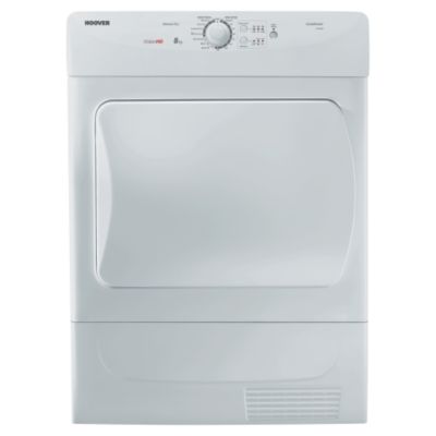 Hoover VHC680F-80 Tumble Dryer White/Steel