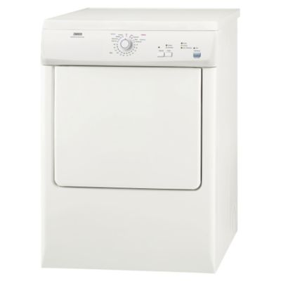 Zanussi ZDE47100 Vented Tumble Dryer White