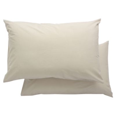 Tu Pillowcase Non-iron Stone Pair