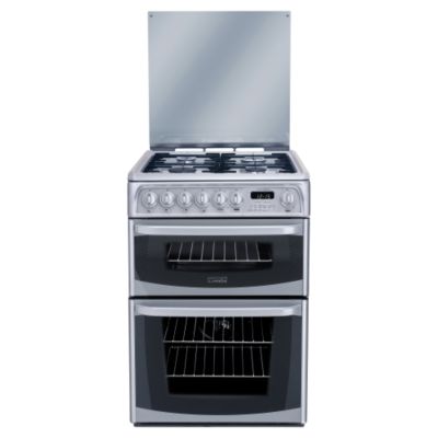 Cannon Harrogate C60DHSF Dual Fuel Double Fan Cooker Metallic Silver