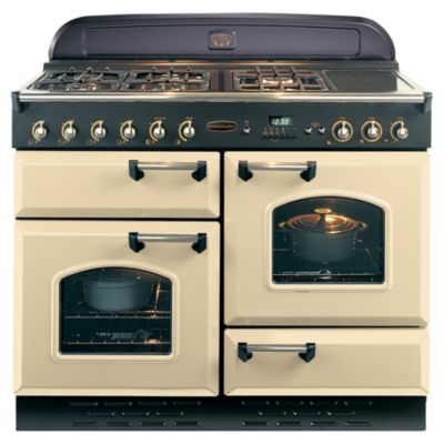 Rangemaster CLAS110DFFCR/C CR/CH 110 Dual Fuel Cooker Cream