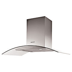 HTC9T Chimney Cooker Hood Steel and