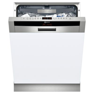 Neff S41T69 Series Five Semi Integrated Dishwasher Stainless Steel