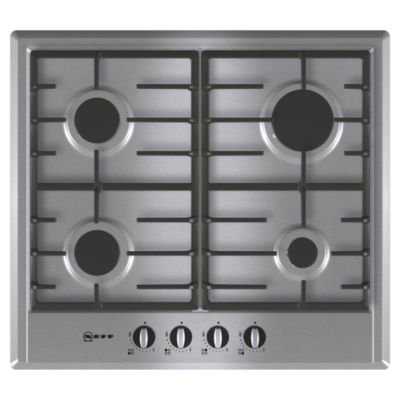 Neff T22S36N0 Gas Hob Stainless Steel