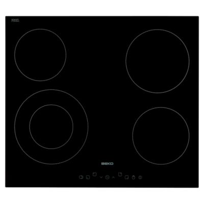 Beko HIC64402T Electric Hob Black